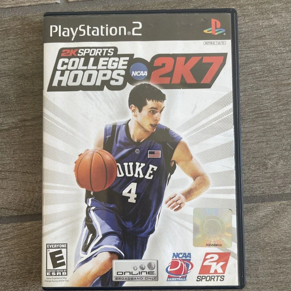NBA 2K9 NCAA 2K7 Sony PlayStation 2 PS2 COMPLETE MANUAL  TESTED